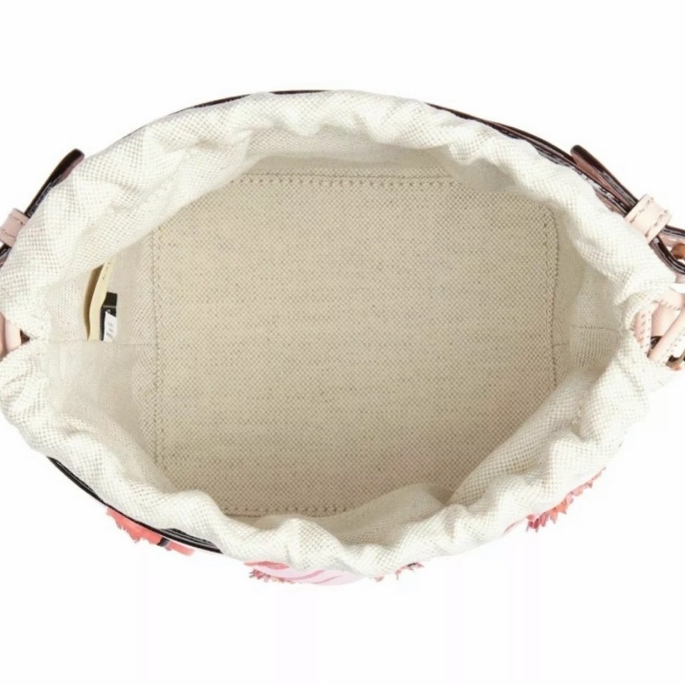 Kate Spade Flamingo By The Pool Crossbody Bucket - Picture 4 of 8
